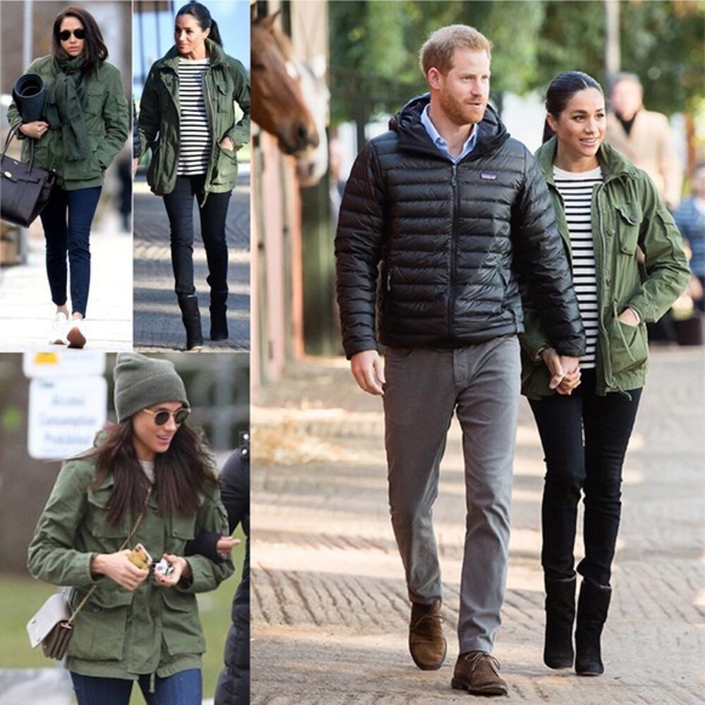 J. Crew XS Field Mechanic Jacket Green ASO Meghan Markle Favorite - Picture 3 of 10